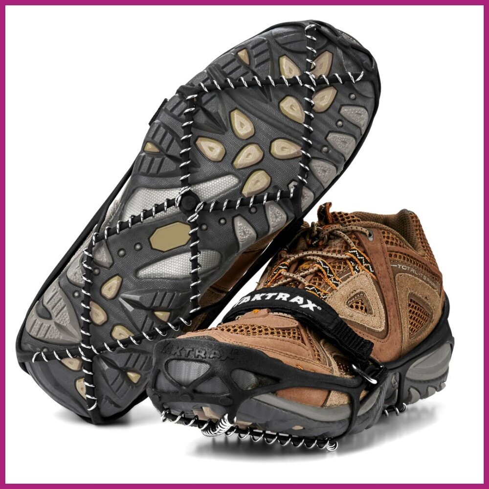 Rubber Harness Steel Coils Traction Cleats for Snow Ice Multi-Terrain